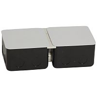 Монтажная коробка для выдвижного розеточного блока - 6 модулей - металл | код 054002 |  Legrand